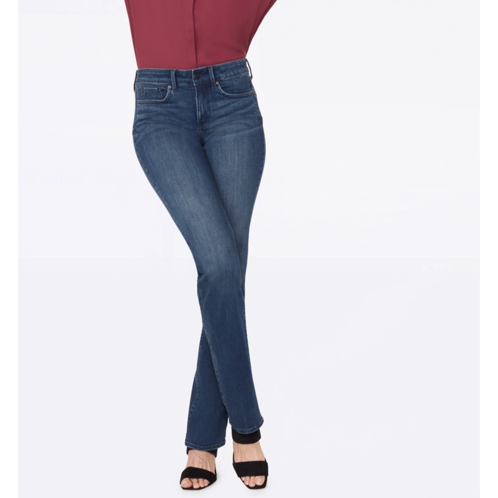 NYDJ Marilyn Straight Leg Jeans In Blue For Women